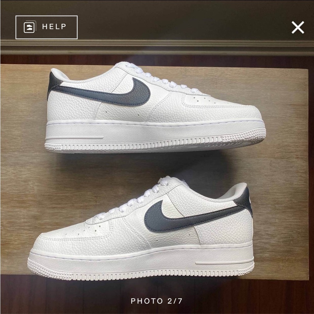 Nike Air Force 1 White/Black Size 10.5
